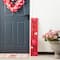 Glitzhome® 36" Valentine's Wooden Welcome Porch Sign